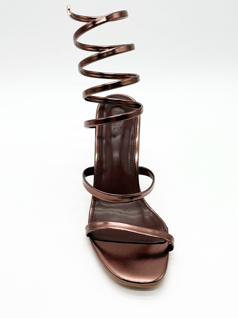 Sandali cavigliera Diva collection Cannes|Colore:Bronzo