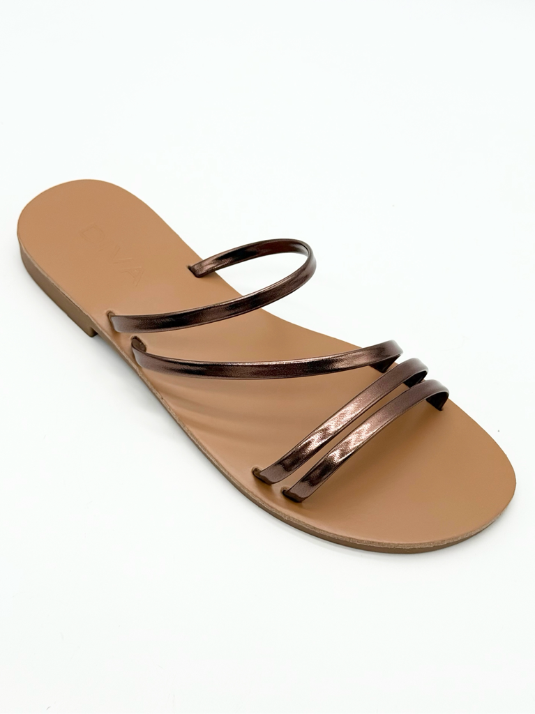 Sandali diva collection roanne |Colore:Bronzo