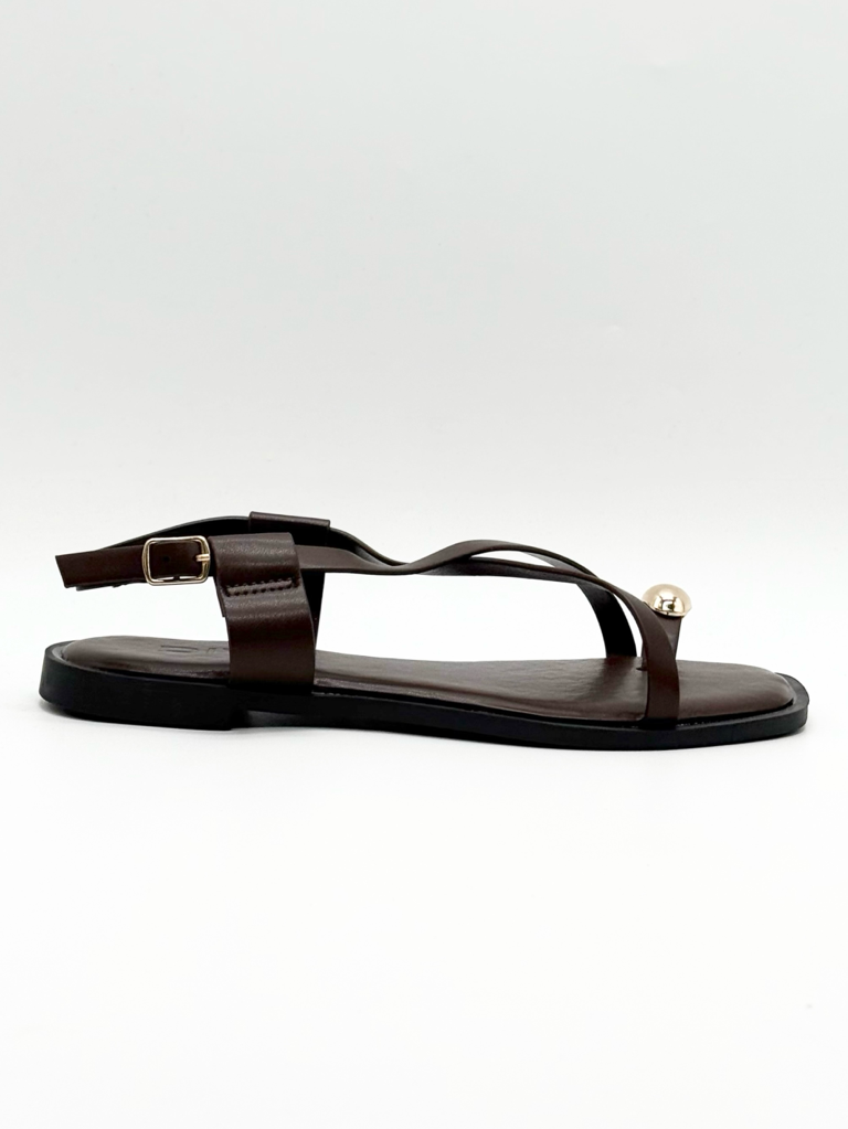 Sandali diva collection lenz |Colore:Marrone