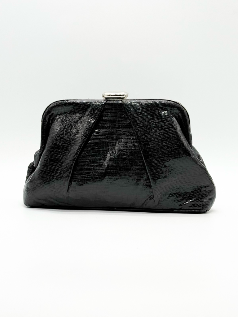 Borsa laminata 0019|Colore:Nero