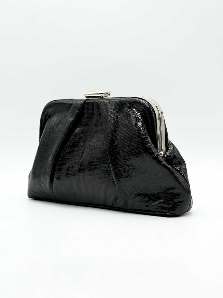Borsa laminata 0019|Colore:Nero