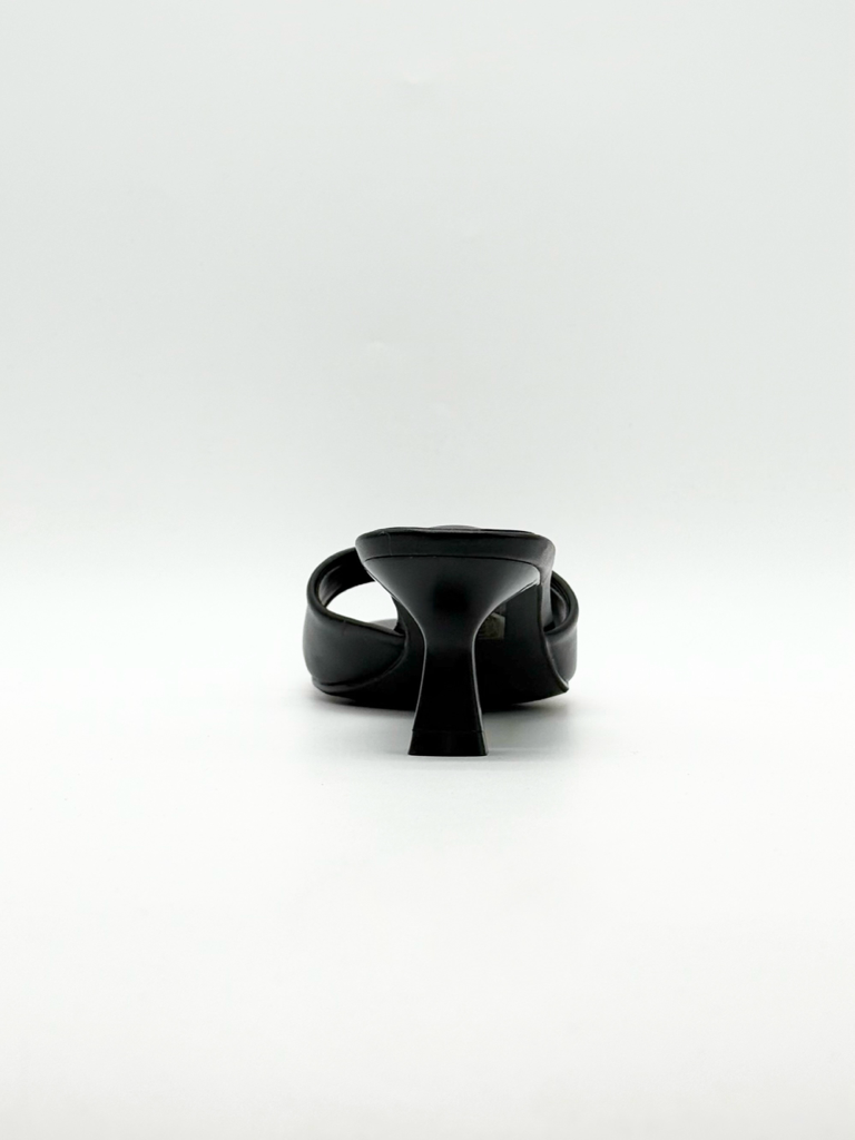 Sandali mules diva collection tampon|Colore:Nero