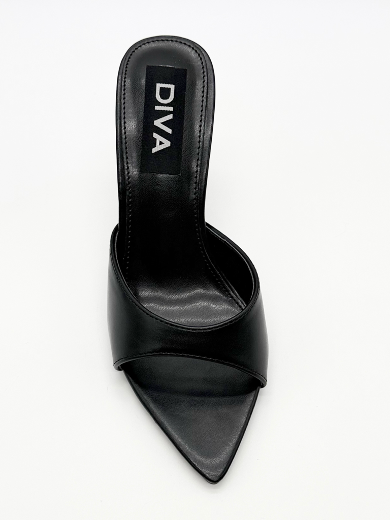 Sandali mules diva collection 8338-11|Colore:Nero