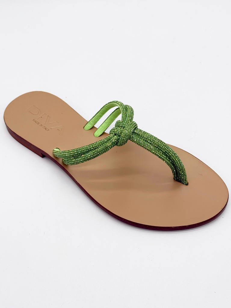 sandali diva collection ponza |Colore:Verde