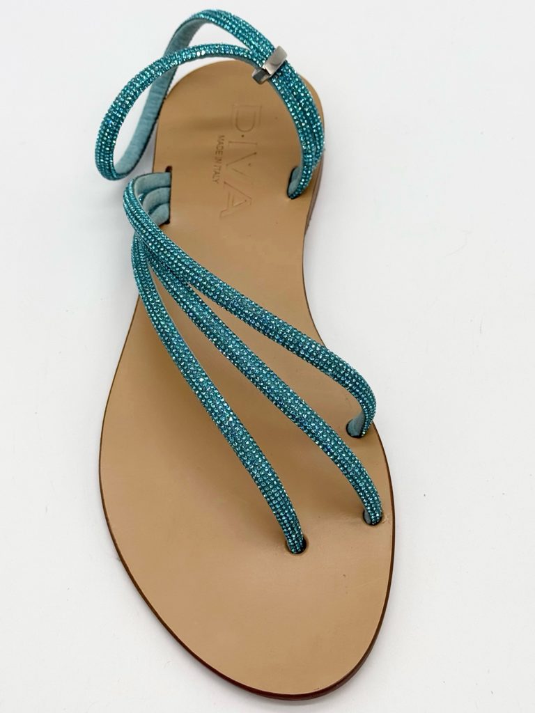 Sandali diva collection alicudi |Colore:Azzurro