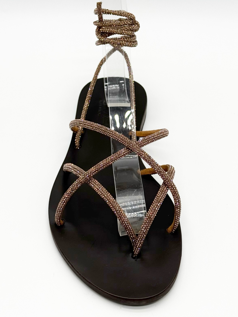 Sandali lace up diva collection lipari|Colore:Bronzo