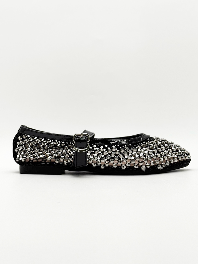 ballerine strass diva collection h97|Colore:Nero