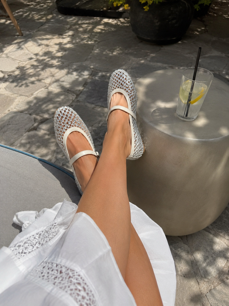ballerine strass diva collection h97|Colore:Bianco
