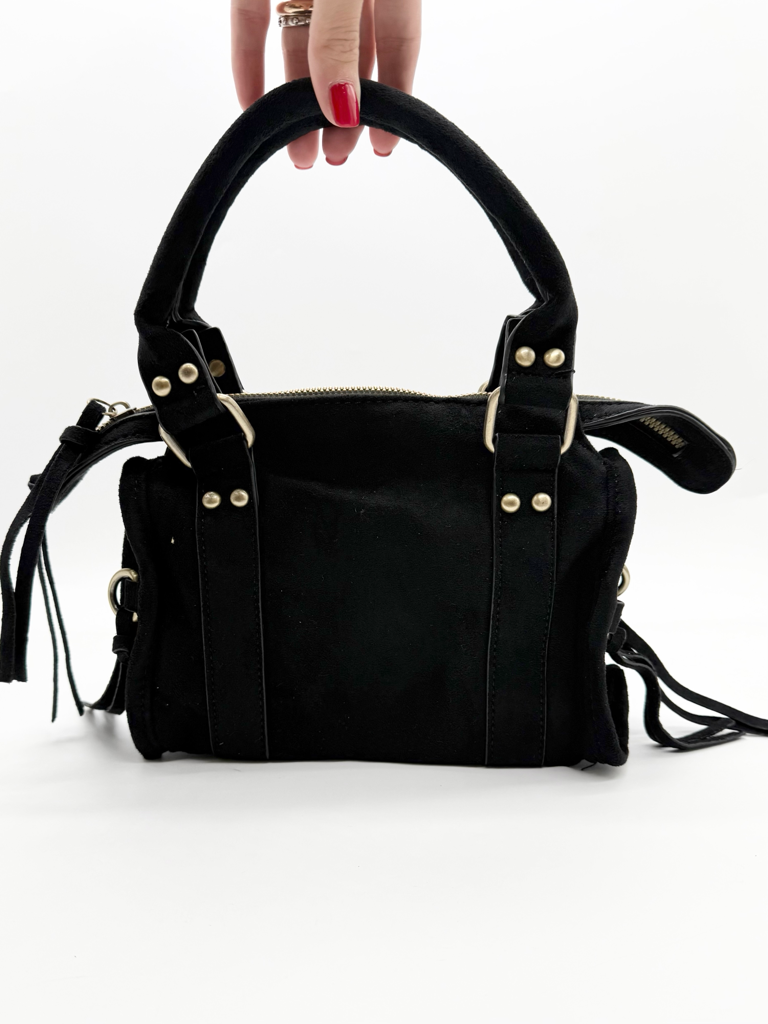 borsa borchie tr-990|Colore:Nero