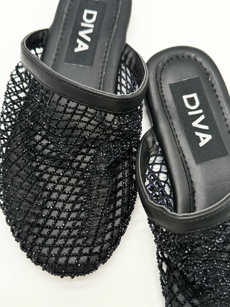 Mules diva collection wsl-206|Colore:Nero