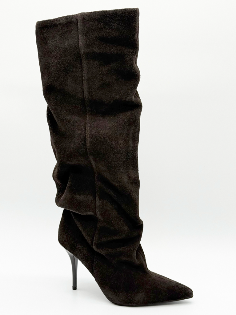 Stivali vera pelle diva collection vp1506|Colore:Marrone