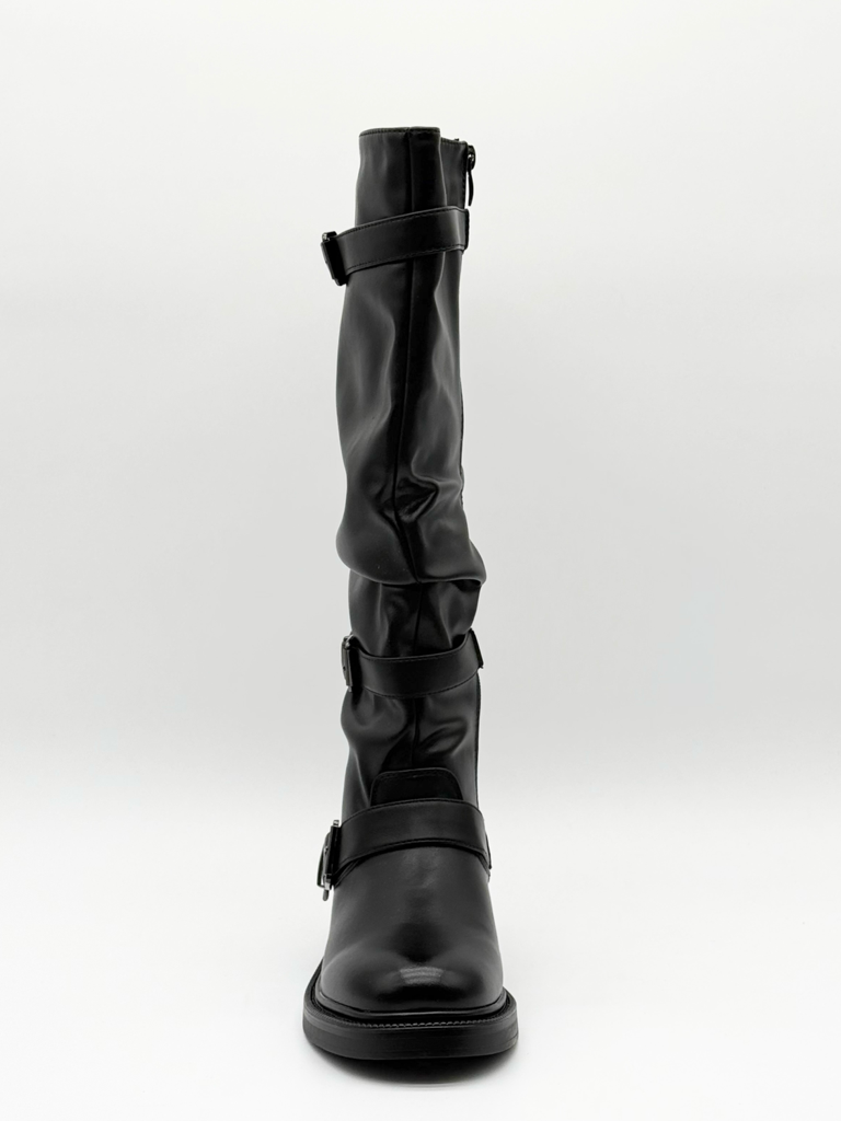 Stivali fibbie diva collection 2318|Colore:Nero